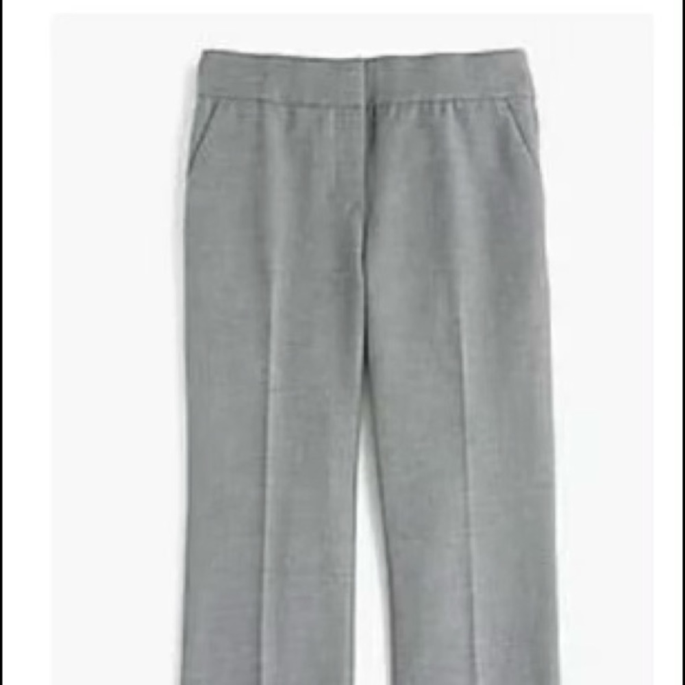 NWT J.Crew Edie Full-Length Trouser Pants in Four-Season Stretch